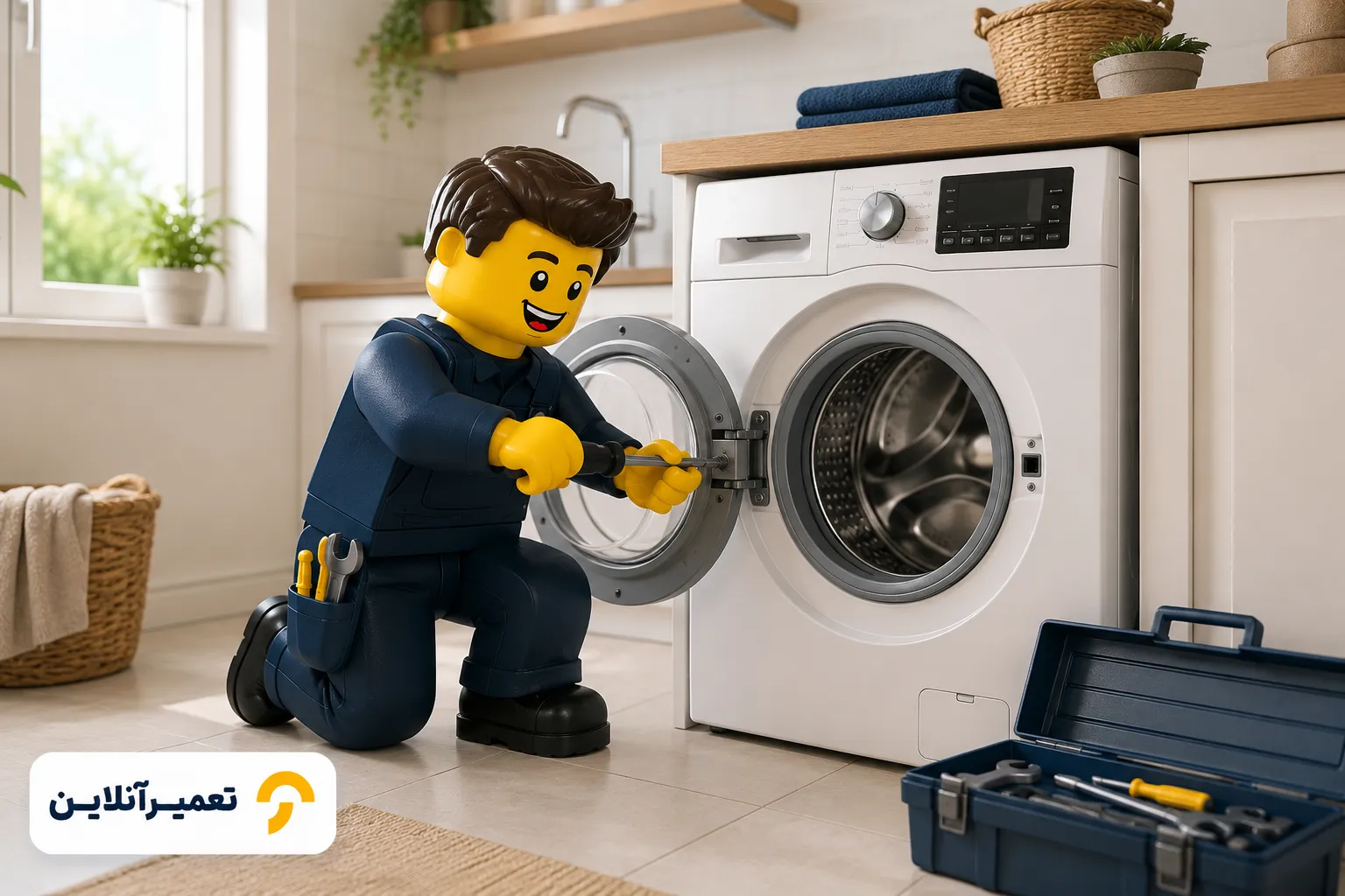 سرویس و تعمیر لباسشویی آاگ
