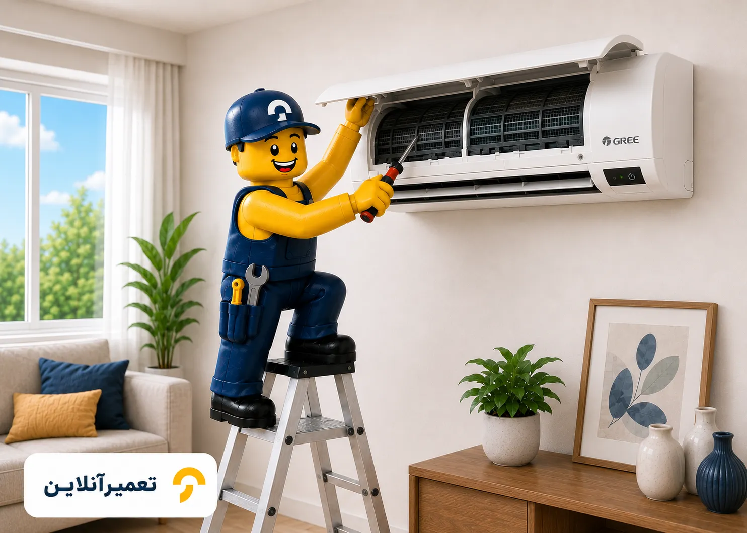 تعمیرات کولر گری در تعمیرآنلاین
