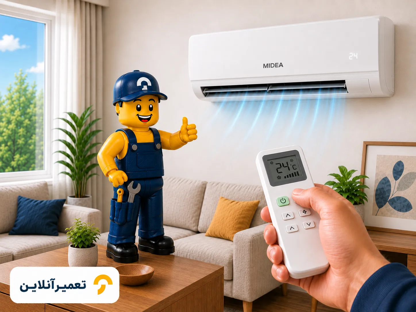 خدمات تعمیر کولر گازی مدیا