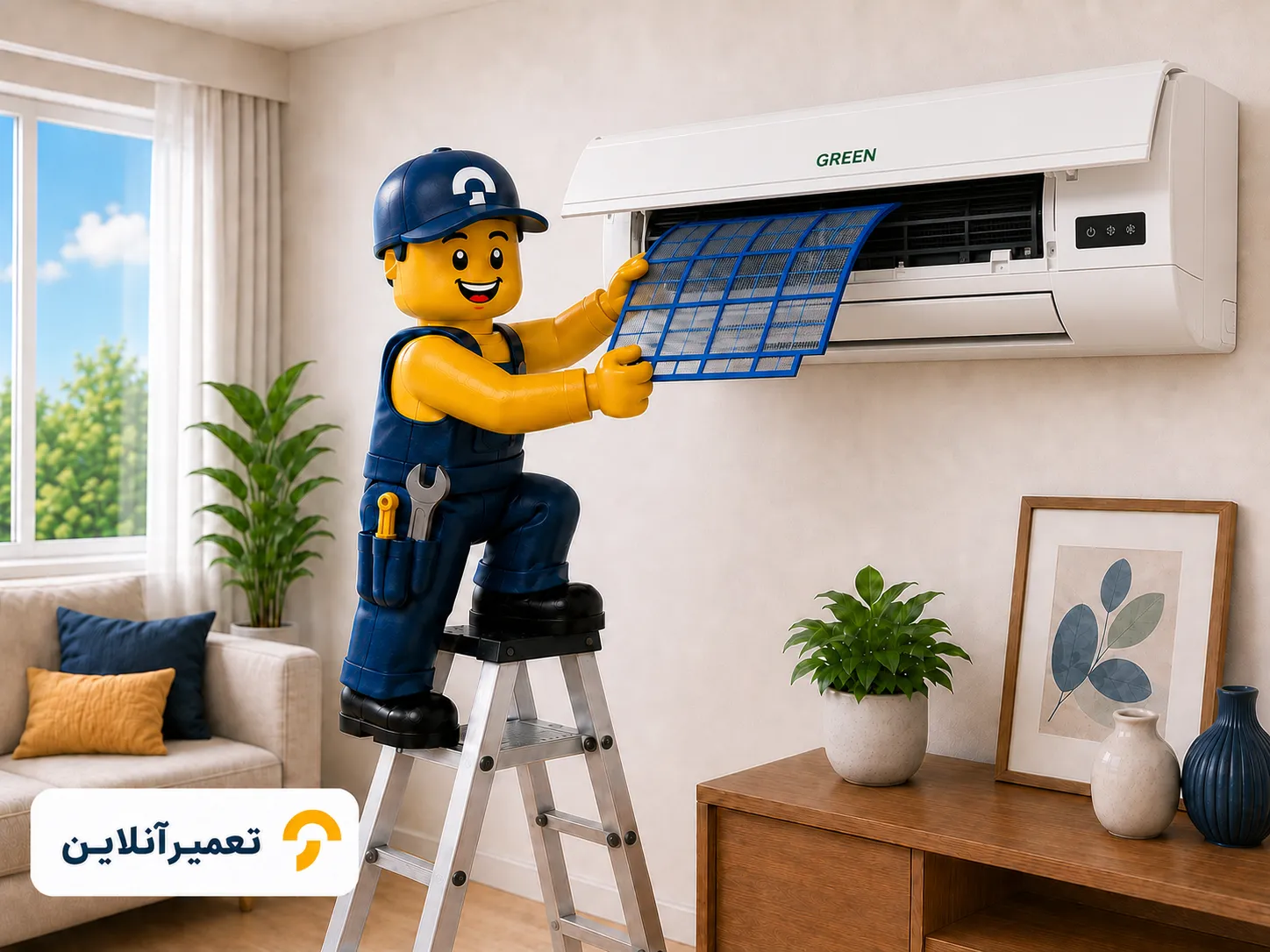 تعمیرات کولر گرین