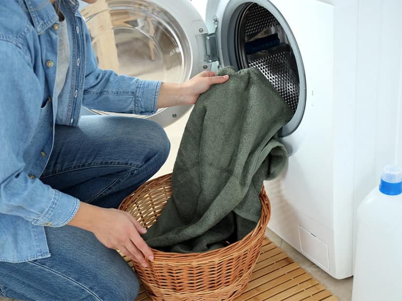 آموزش شستن روفرشی با ماشین لباسشویی در 5 مرحله ساده
