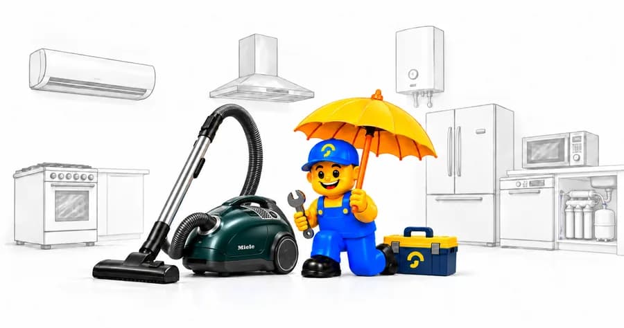 تعمیر جاروبرقی میله در محل؛ جاروبرقی Miele Complete C3 کنار تعمیرکار تعمیرآنلاین
