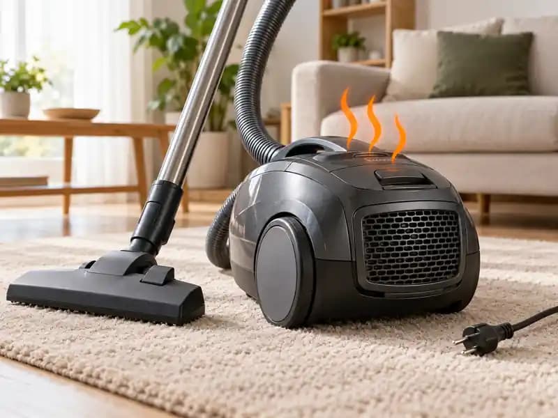 علت داغ شدن جاروبرقی چیست؟ راهحل قبل از سوختن موتور
