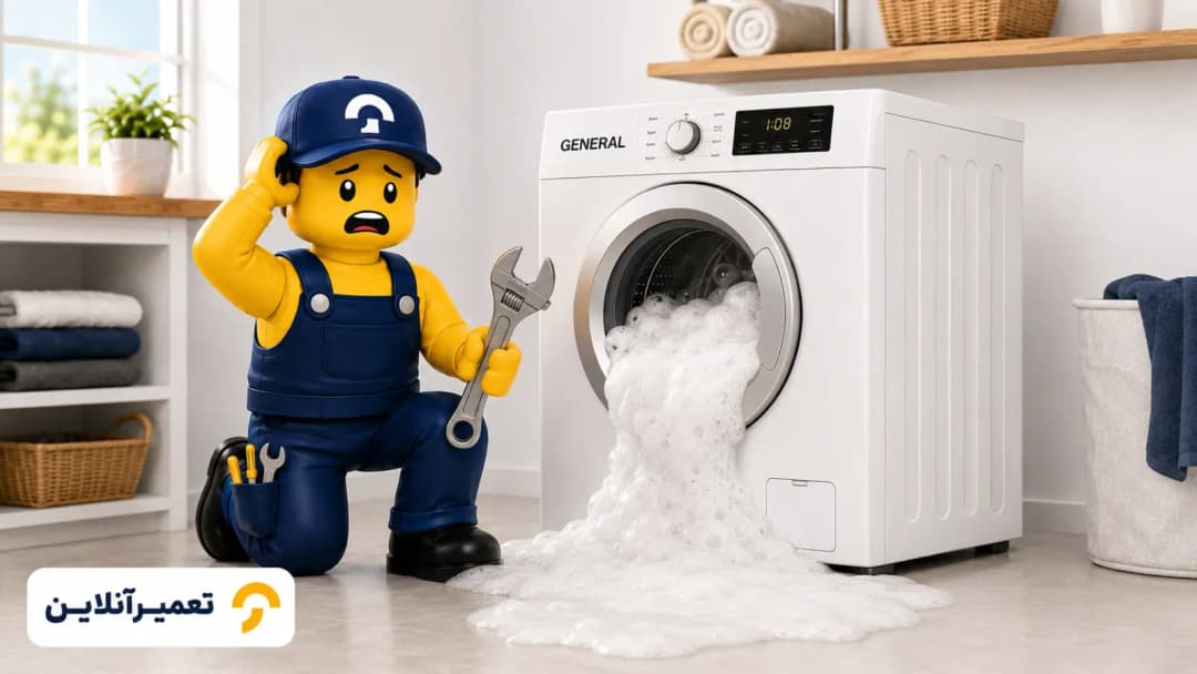 سرویس و تعمیر لباسشویی جنرال در تعمیرآنلاین