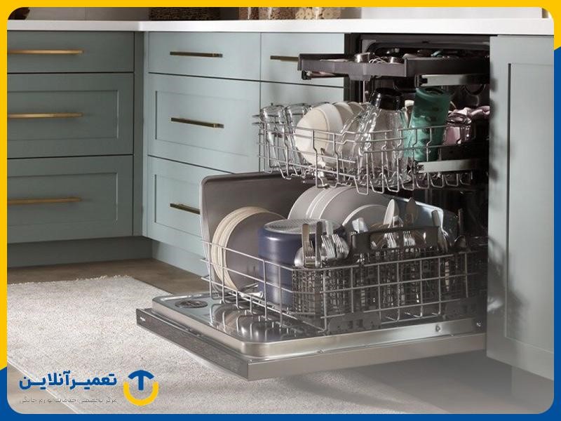 انسداد شیر ورودی آب؛ یکی از دلایل تمیز نشستن ظروف در ماشین ظرفشویی