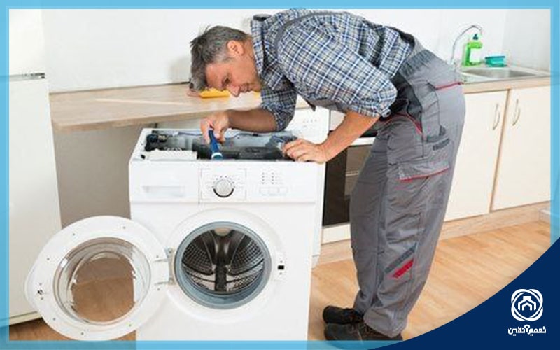 کار نکردن حشک کن لباسشویی اتوماتیک باعث اختلال در عملکرد دستگه میشود