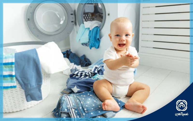 اصول شستن لباس نوزاد و کودک