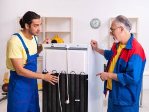 تماس با تعمیرکار یخچال