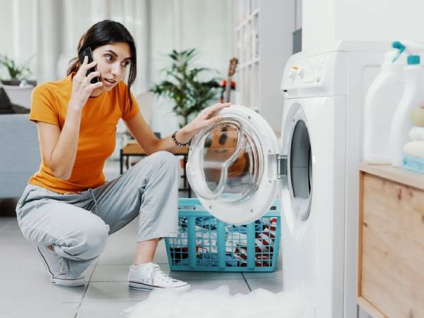 نحوه درخواست تعمیر ماشین لباسشویی